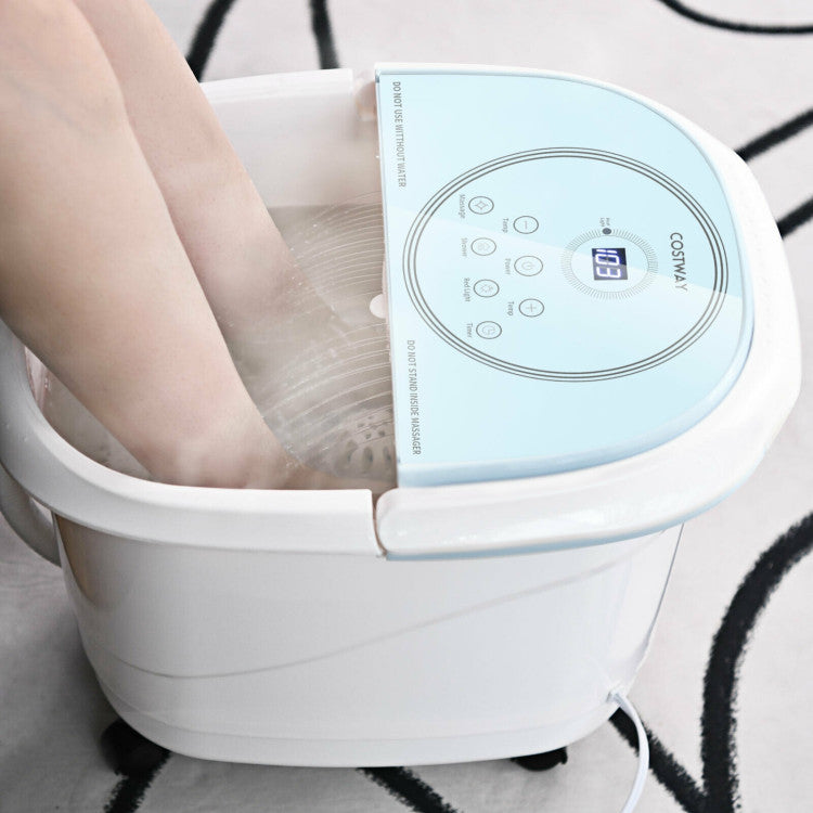 ES10031US:  Foot Spa Bath Massager with 3-Angle Shower