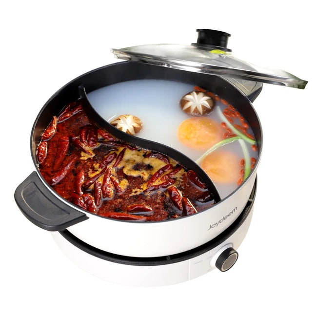 Multi-function cooking pot hot pot shabu-baking one-piece pot