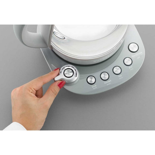 BUYDEEM K2683 Health-Care Beverage Tea Maker and Kettle, 9-in-1 Programmable Brew Cooker Master, 1.5 L