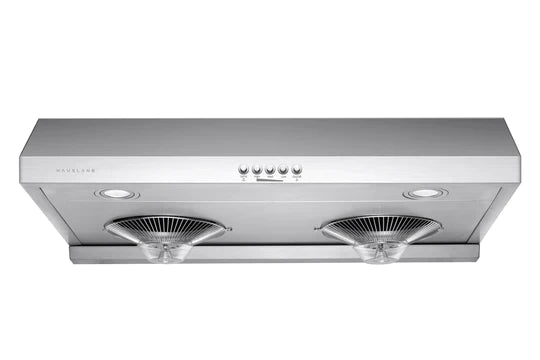 UC-C100: Hauslane Range Hood, Ducted Under Cabinet, 30", Stainless Steel