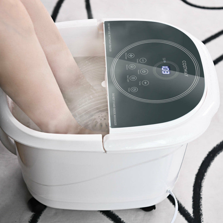 ES10031US:  Foot Spa Bath Massager with 3-Angle Shower