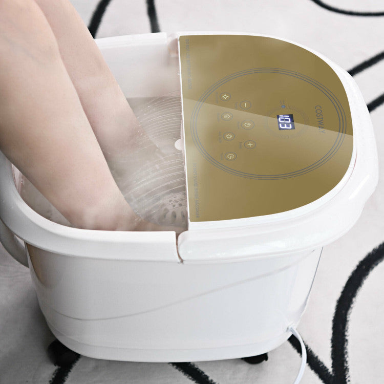 ES10031US:  Foot Spa Bath Massager with 3-Angle Shower
