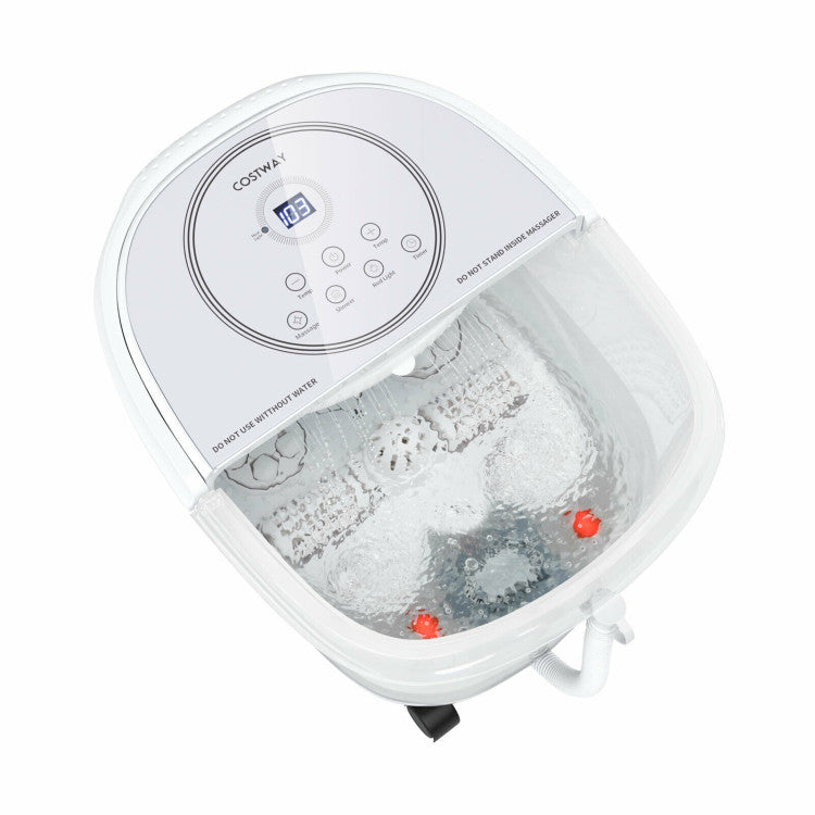 ES10031US:  Foot Spa Bath Massager with 3-Angle Shower