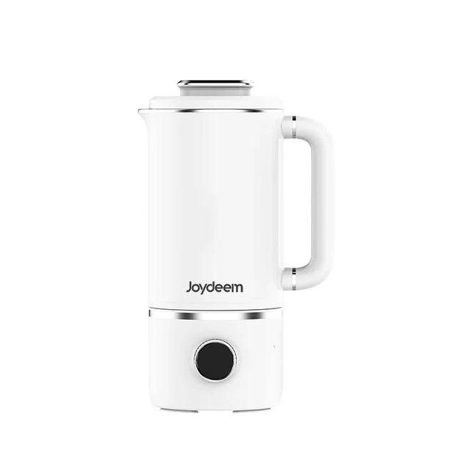 Joydeem Soybean Milk Maker JD-PB8200, Fully Automatic Cleaning, No Filtering, Bass Noise Reduction Multi-function Menu, White