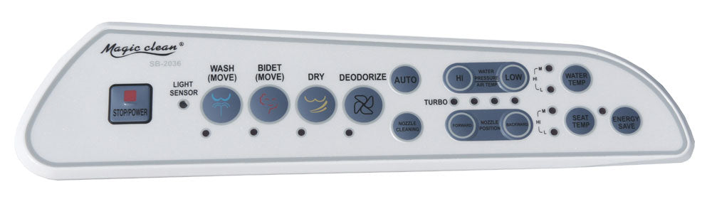 Magic Clean® 智能马桶盖 SB-2036 带烘干机