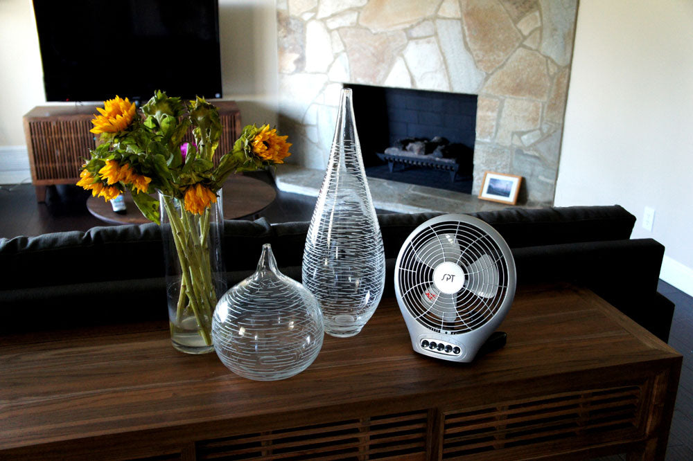 SPT SF-0703 Desktop Fan with Ionizer – 7", 3 Speeds, Ultra-Quiet, ARB Certified