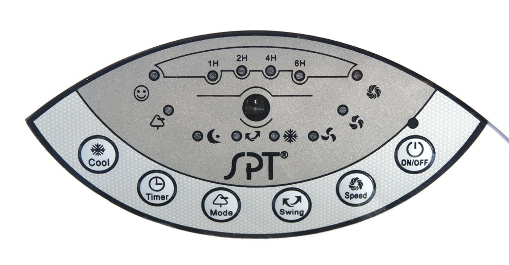 SPT SF-614P Evaporative Cooling Fan with 3D Cooling Pad
