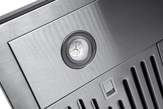 Hauslane WM-739 可转换壁挂式吸油烟机,30“或36”,900CFM,壁挂式