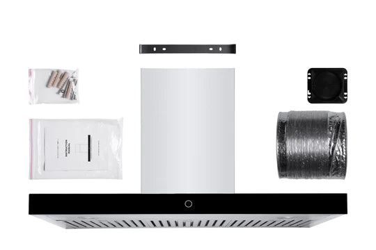 Hauslane WM-739 可转换壁挂式吸油烟机,30“或36”,900CFM,壁挂式