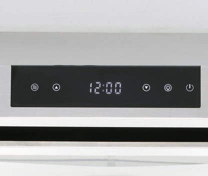 [Crown STAC-SS] Range Hood| 30"| 800 CFM| Stainless Steel| Under Cabinet| heating and automatic cleaning