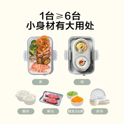 [BUYDEEM ZDG-G563/G563-A501] Multifunctional Steaming And Boiling Pot| Smart Appointment, Prevent Dry Burning