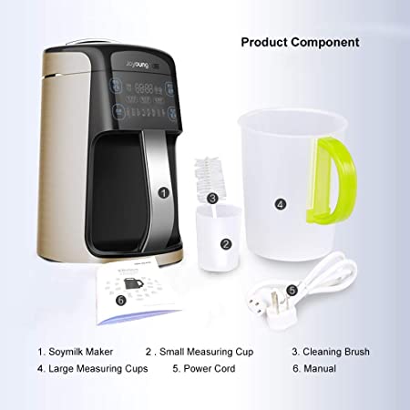 [Joyoung DJ13U-P10] Soy Milk Maker| 1.3L| stainless steel| high-speed blender with timing and tempreture appointment