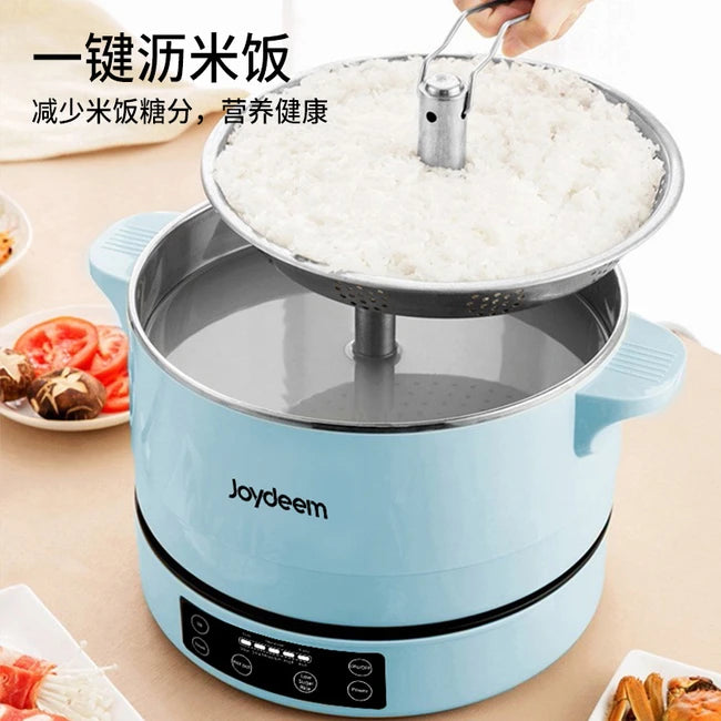 [JOYDEEM JD-DHG4A] Smart Lifting Electric Hot Pot| Multi-Function Hot Pot| One-key Lifting| Steaming and Cooking| 4L