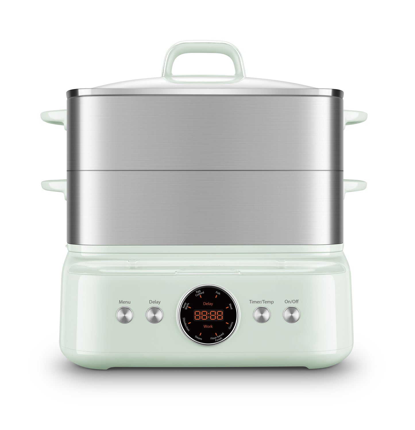 Supor SM30D21US Smart Electric Food Steamer | 2-Tier Large Capacity | Rapid Steam Technology | 24H Preset