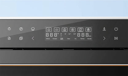 ROBAM 20-in-1 R-BOX CT763(Steam oven),Countertop Convection Oven,Air Fry,Grill,Bake & Steam,Wide Temperature Precision,Ergonomic Design
