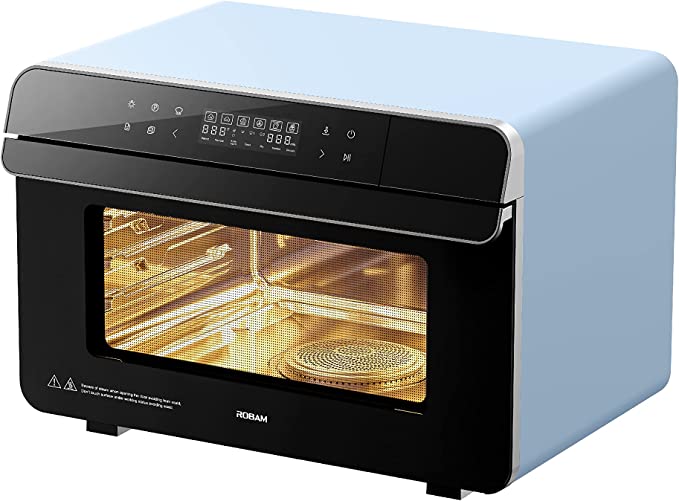 ROBAM 20-in-1 R-BOX CT763(Steam oven),Countertop Convection Oven,Air Fry,Grill,Bake & Steam,Wide Temperature Precision,Ergonomic Design