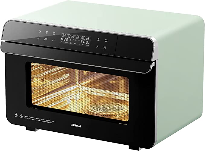 ROBAM 20-in-1 R-BOX CT763(Steam oven),Countertop Convection Oven,Air Fry,Grill,Bake & Steam,Wide Temperature Precision,Ergonomic Design