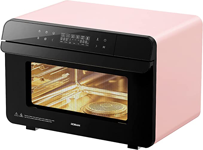 ROBAM 20-in-1 R-BOX CT763(Steam oven),Countertop Convection Oven,Air Fry,Grill,Bake & Steam,Wide Temperature Precision,Ergonomic Design