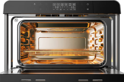 ROBAM 20-in-1 R-BOX CT763(Steam oven),Countertop Convection Oven,Air Fry,Grill,Bake & Steam,Wide Temperature Precision,Ergonomic Design