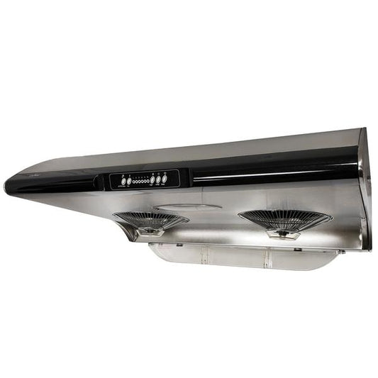 [Crown AC30] Range Hood| 30 inch| 750 CFM| Stainless Steel| Auto Clean Function