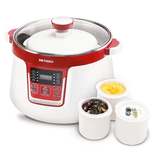 🌟 Mijoteuse à bain-marie Tonze DGD32-32CG 3,2 L 🌟