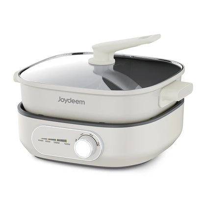 Joydeem electric hot pot DHG-B600, split scallop pot household electric hot pot, 6L