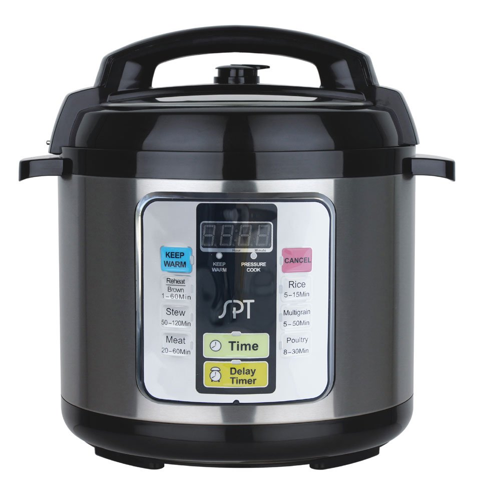 SPT EPC-11A: 6.5-Quart Stainless Steel Electric Pressure Cooker