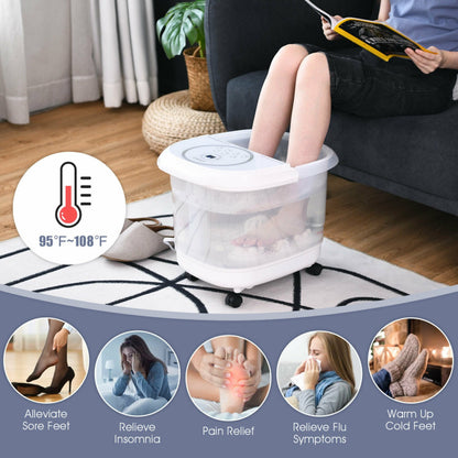 ES10031US:  Foot Spa Bath Massager with 3-Angle Shower
