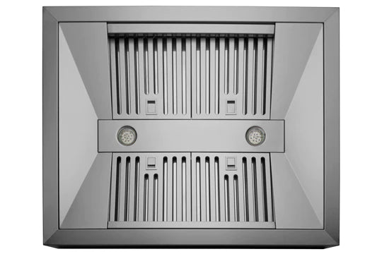 IS-500 : Hotte de cuisinière Hauslane, îlot, 30" ou 36", acier inoxydable