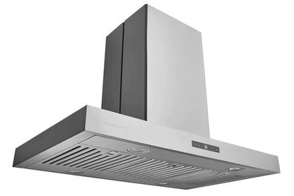 IS-700 : Hotte de cuisinière Hauslane, îlot, 30" ou 36", acier inoxydable