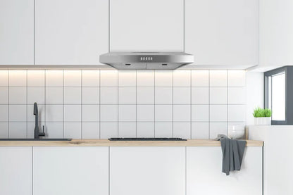 UC-PS16: Hauslane Range Hood, Ducted Under Cabinet, 30", Stainless Steel