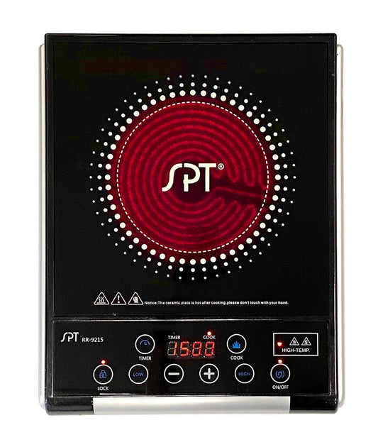 RR-9215: SPT Micro-Computer Radiant Cooktop, 1500W