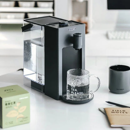 Buydeem S9013/23: Desktop Instant Hot Water Dispenser, Tea Maker, Milk Artifact, Light Shirt Green/Grey,3L