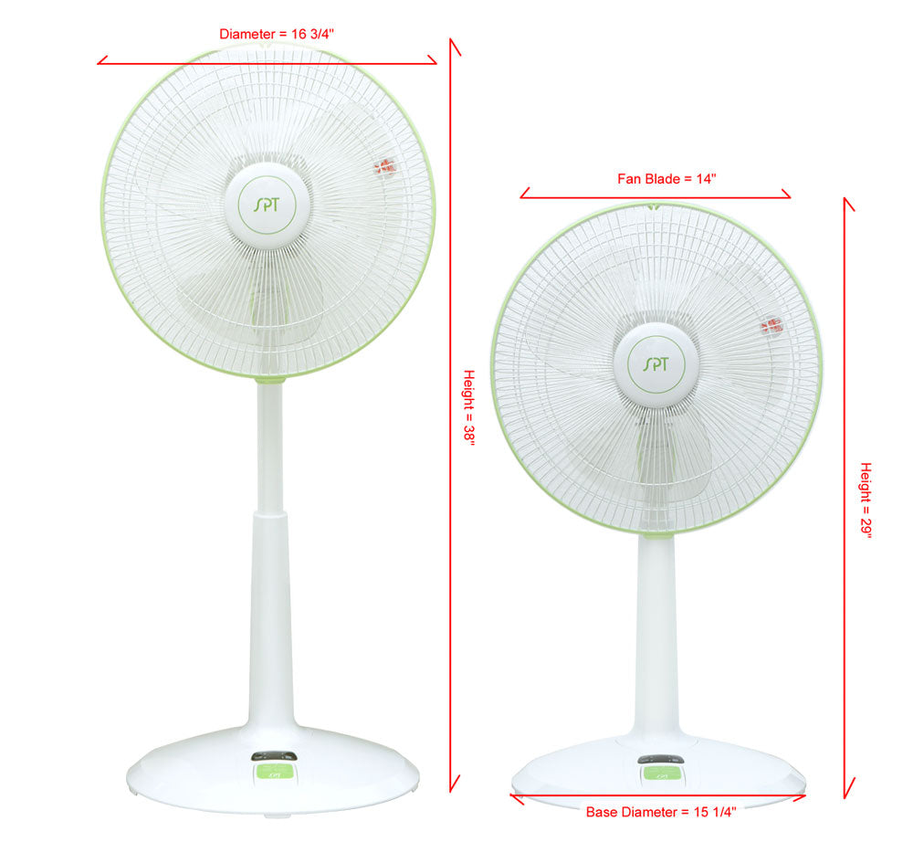 [SPT SF-1469] Stand Fan| 14″| DC-Motor| Energy Saving