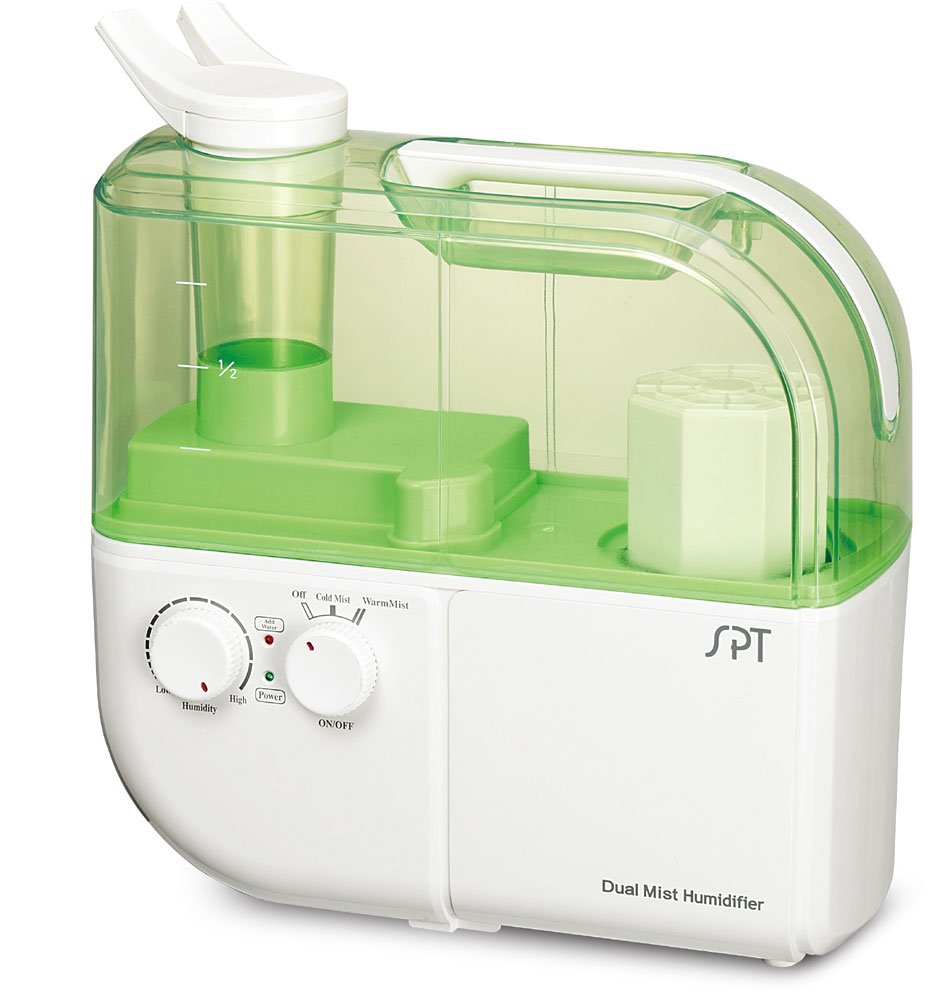 SPT SU-4010G Dual Mist Humidifier with ION Exchange Filter