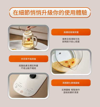 九阳 TP15Q：九阳养生壶 | 1.5 升 | 多功能 | 您的营养师