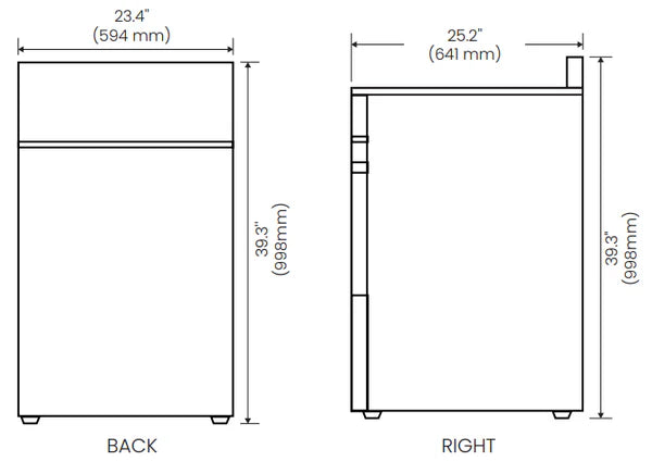 Vesta North Dakota 24" Silver Electric Range | ZHLSHOP