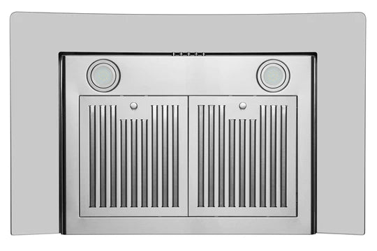 Hauslane WM-600, Wall Mount Range Hood, 750 CFM, 30" or 36", Stainless Steel