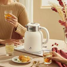 [BEAR ZDH-C15C1] Electric Kettle| 1.5Liter| 304 Stainless Steel| Ivory White
