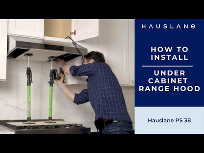 HAUSLANE UC-PS38 Range Hood| Ducted Under Cabinet| 30"|950 CFM