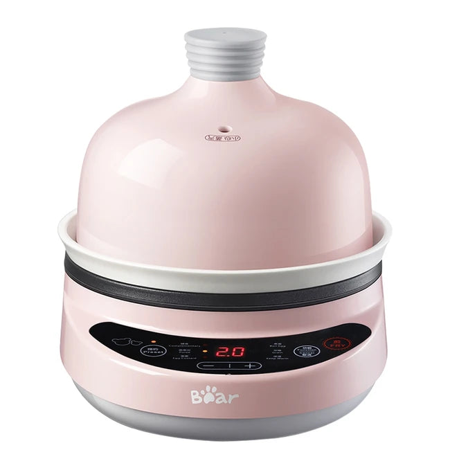 [BEAR ZDQ-B05C1] 煮蛋器|时间|粉色|多功能食品补充剂|陶瓷材料